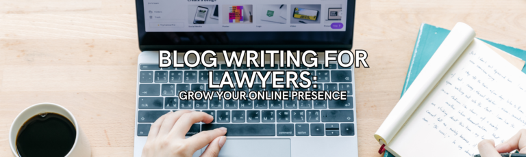 blog writing for lawyers