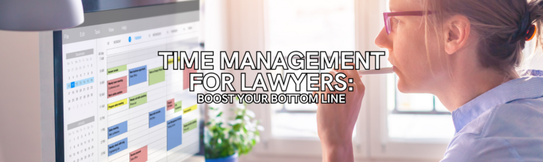 time management for lawyers